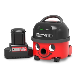 Numatic NBV190NX/1 Tub Vacuum Cleaner with Battery & Charger