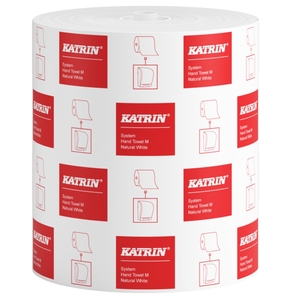 Katrin System Paper Towel Roll Medium 1-Ply White