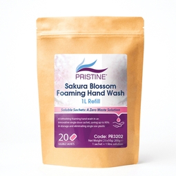 PRISTINE Sakura Blossom Satchet Foaming Hand Wash 10G (Pack 20)