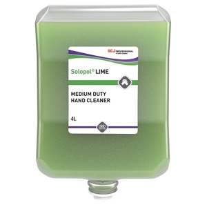 Solopol Lime Medium-Heavy Duty Hand Cleaner 4 Litre