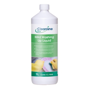 Cleanline Eco Mild Washing Up Liquid 1 Litre (Case 6)