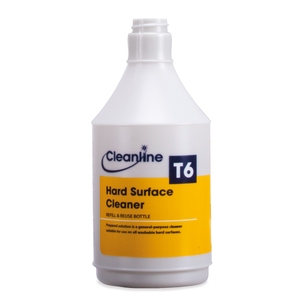 Cleanline Super T6 Hard Surface Cleaner Trigger Bottle (Empty) 750ML