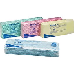 WypAll X80 Colour Coded Cleaning Cloths Red (Pack 25)