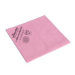 Vileda Professional r-MicronQuick Micro Cloth Red 380x400MM (Pack 5)